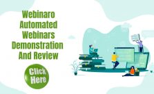 Access To Automated Webinars With Webinaro Demo and Review